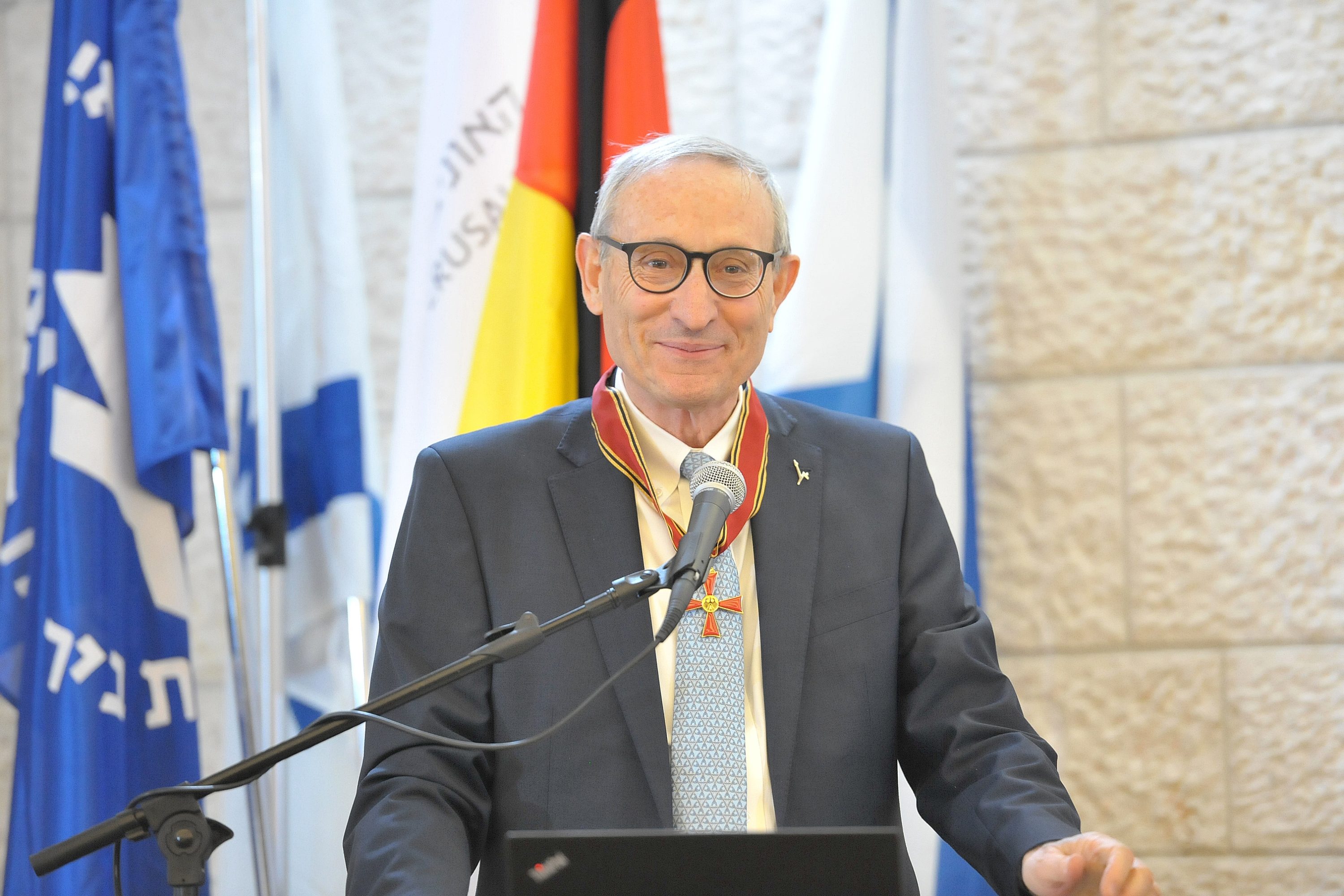 Prof. Menahem Ben-Sasson, President of the Hebrew University of Jerusalem (Photo by Bruno Charbit for Hebrew University) 