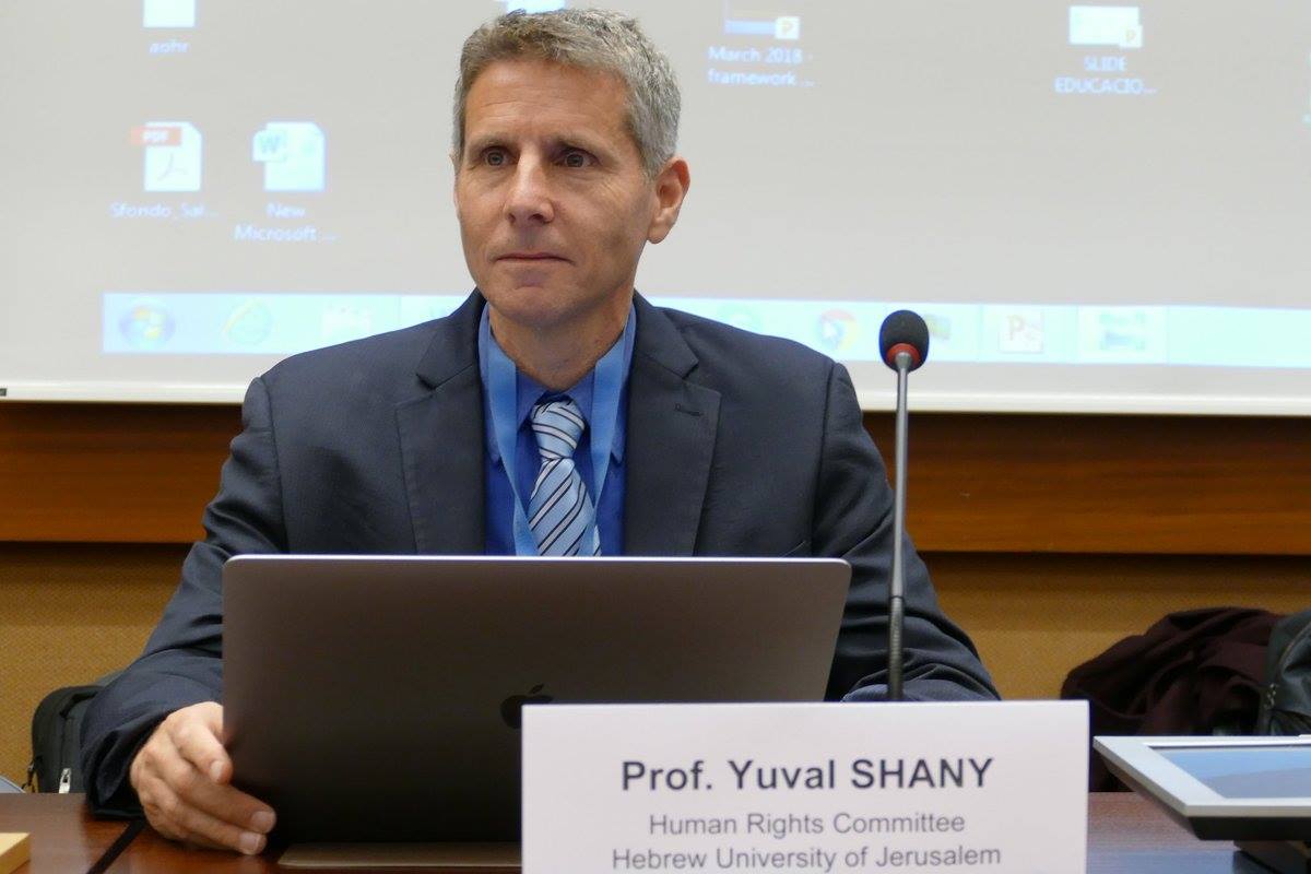 Yuval Shany_UN Human Rights Committee 070318