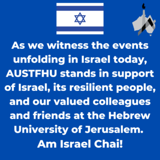 AUSTFHU Stands With Israel